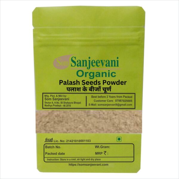 Palash Seeds Powder - Natural -Pure -No Mixing-Som Sanjeevani Organic