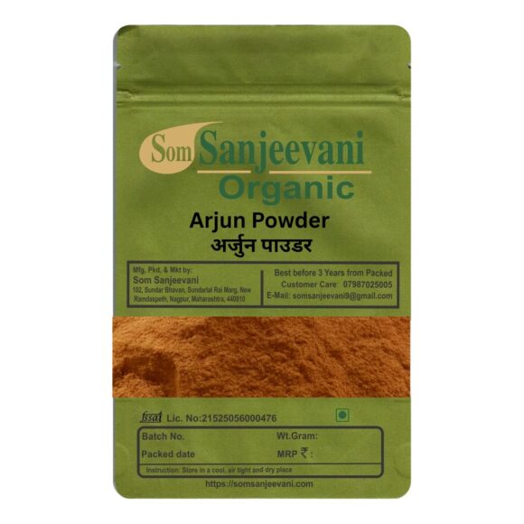 Arjuna Powder-Natural -प्राकृतिक-Som Sanjeevani Organic