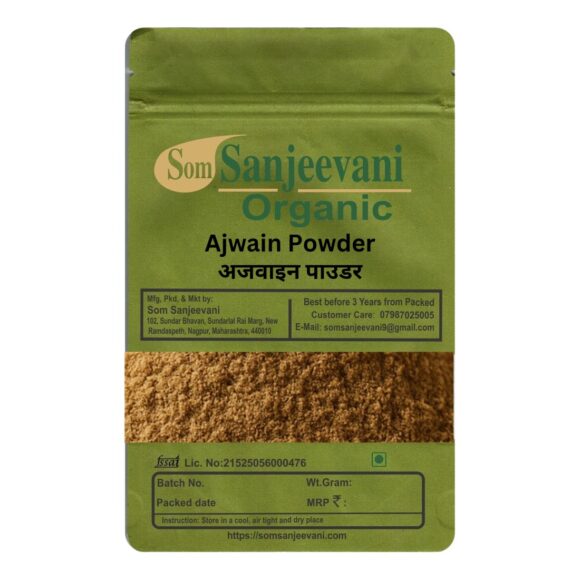 Ajwan Powder-Natural -प्राकृतिक Som Sanjeevani Organic
