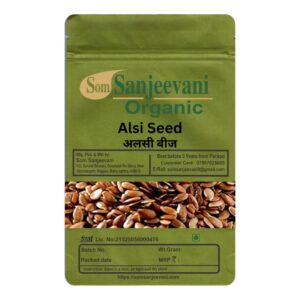 Alsi Flex Seed- Natural-असली-Som Sanjeevani Organic