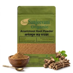 Som Sanjeevani Organic Anantmool Root Powder|Traditional Wellness for Detox & Skin Health