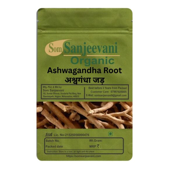 Ashwagandha Root-Natural -प्राकृतिकSom Sanjeevani Organic