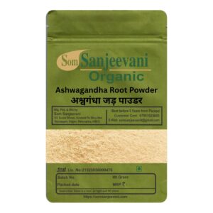 Ashwagandha Root Powder-Natural -असली-Som Sanjeevani Organic