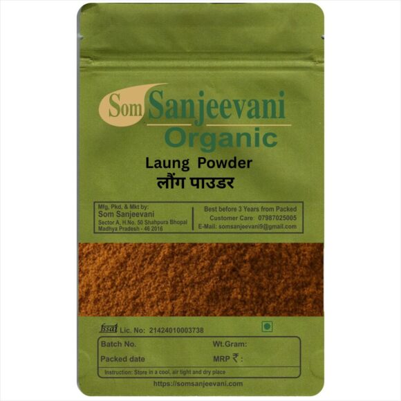 Cloves Laung Powder-Som Sanjeevani Organic