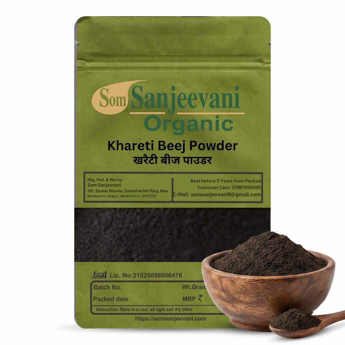 Khareti Beej Powder Som Sanjeevani Organic For-Natural-असली-प्राकृतिक