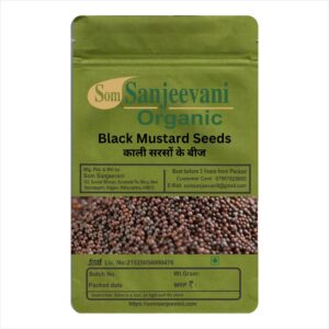 Black Mustard Seeds-Natural-असली-Som Sanjeevani Organic