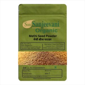 Methi Dana Powder-Natural-असली-Som Sanjeevani Organic