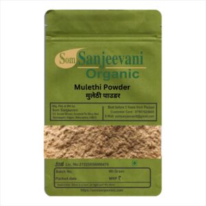 Mulethi Yastimadhu Powder-Natural-असली-Som Sanjeevani Organic