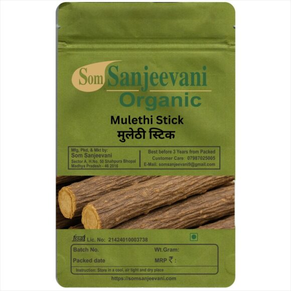 Mulethi  Stick-Natural-असली-Som Sanjeevani Organic