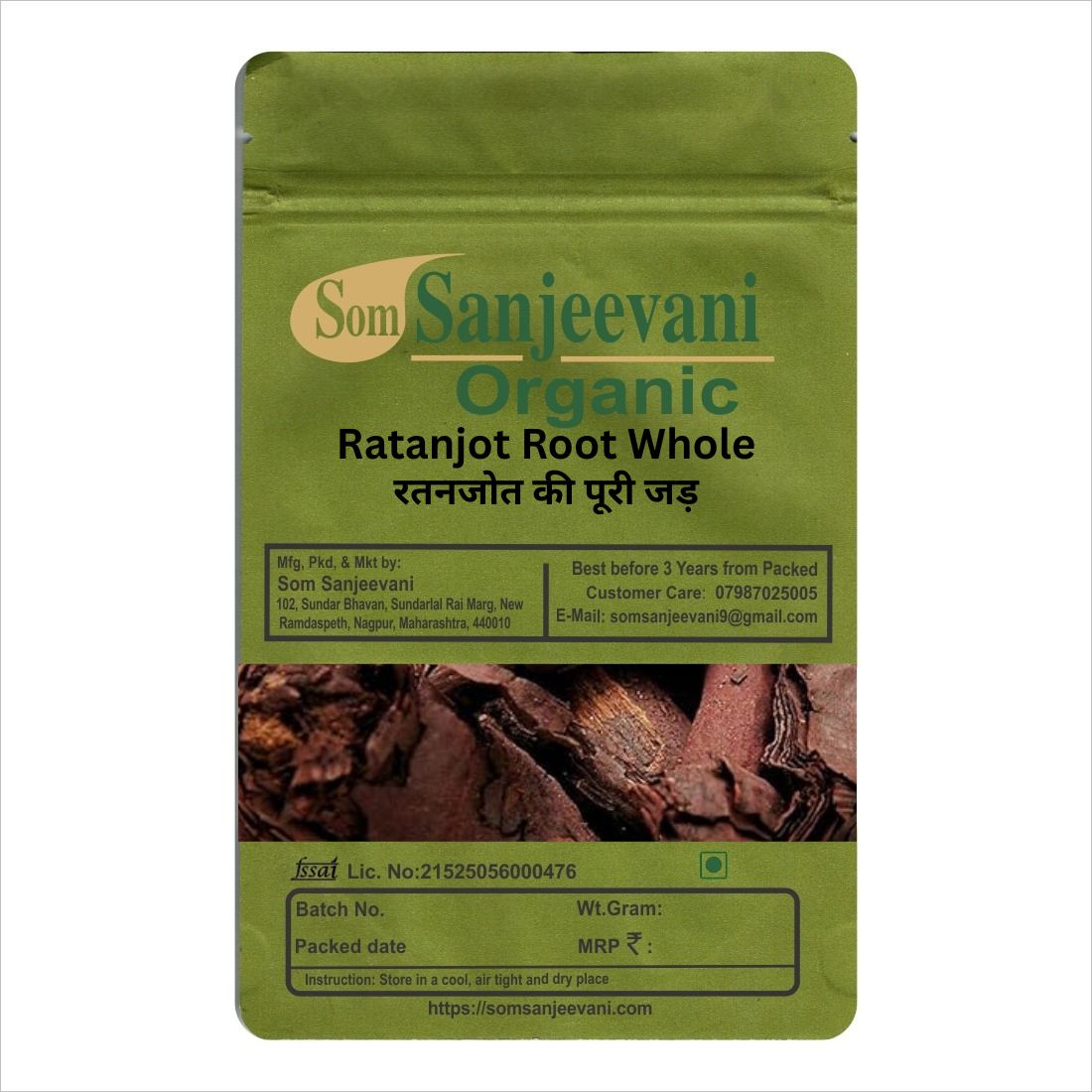 Ratanjot Root-Natural-असली-प्राकृतिक-Som Sanjeevani Organic