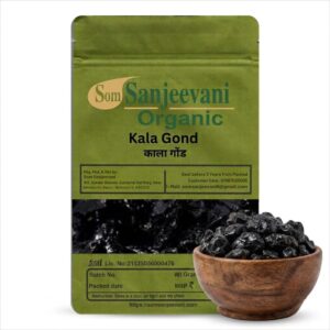 Kala Gond Black Gum Som Sanjeevani Organic For-Natural-असली-प्राकृतिक