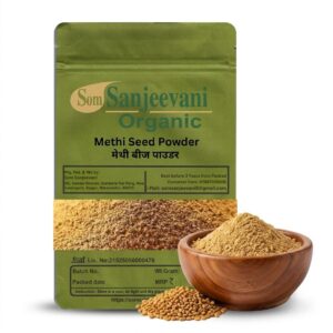 Methi Dana Powder Som Sanjeevani Organic For-Natural-असली-प्राकृतिक