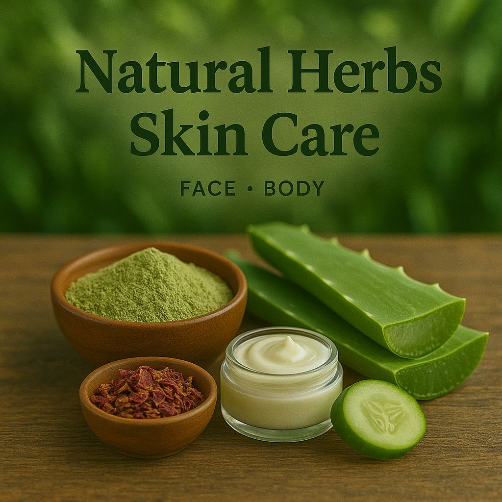 Natural Herbs Skin Care- Face-Body