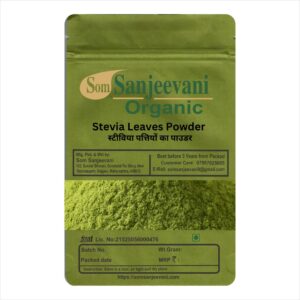 Stevia Dry Leaves Powder-Natural-असली-प्राकृतिक-Som Sanjeevani Organic