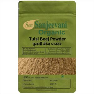 Tulsi Beej Powder-Natural-असली-Som Sanjeevani Organic