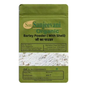 Barley Powder-Jau With Shell -Natural -असली-Som Sanjeevani Organic
