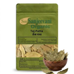 Tej Patta|Bay Leaf|Som Sanjeevani Organic For Biryani, Curries, Rice & Indian Recipes