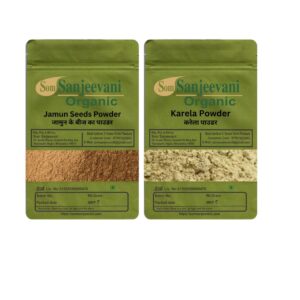 Combo Health Care|Jamun Seed|Karela(Pack 2)Som Sanjeevani Organic For|each100g