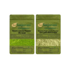 Combo Skin Care|Neem|Tulsi (Pack 2)Som Sanjeevani Organic For|each50g