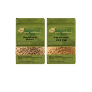 Combo Health Care|Mulethi|Amla(Pack 2)Som Sanjeevani Organic For|each100g