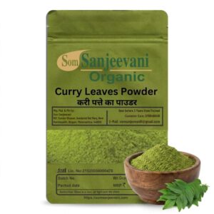 Curry Leaves Powder Som Sanjeevani Organic For-Natural-असली-प्राकृतिक
