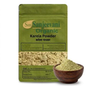 Karela Powder Som Sanjeevani Organic For-Natural-असली-प्राकृतिक